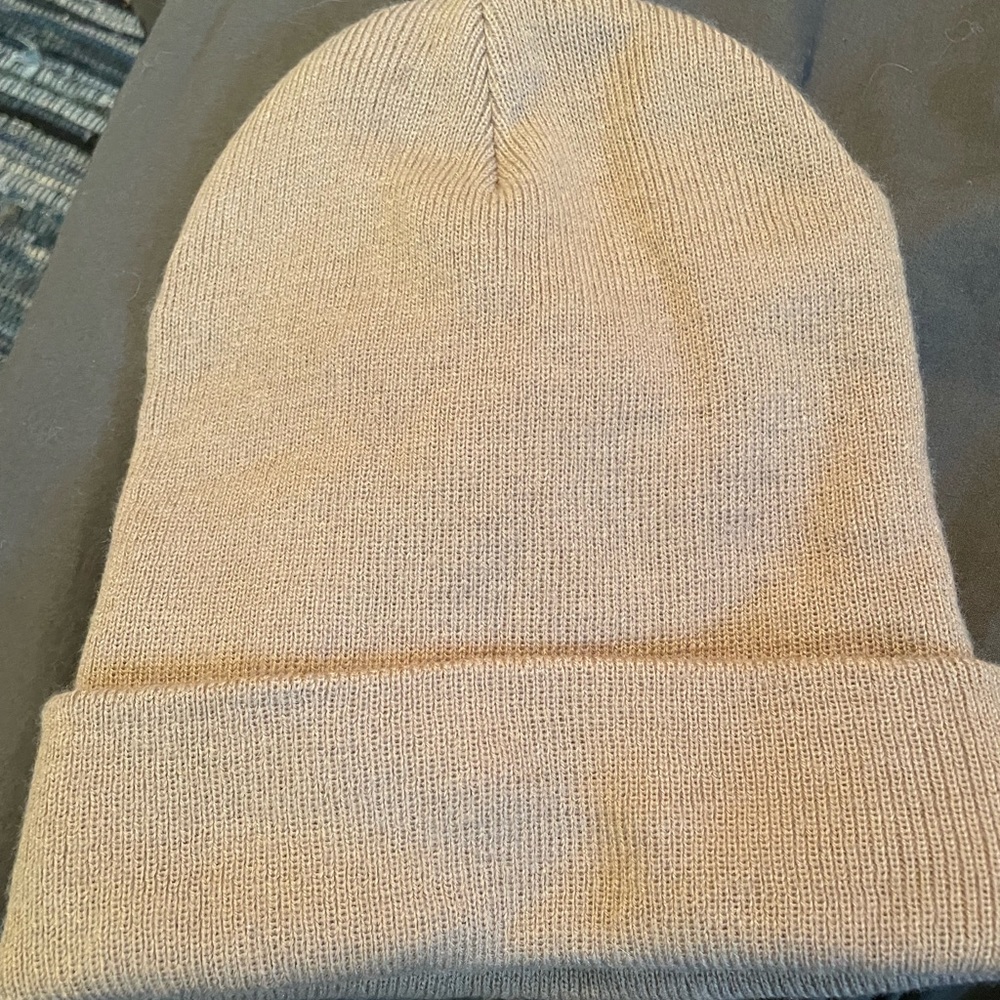Brown beanie